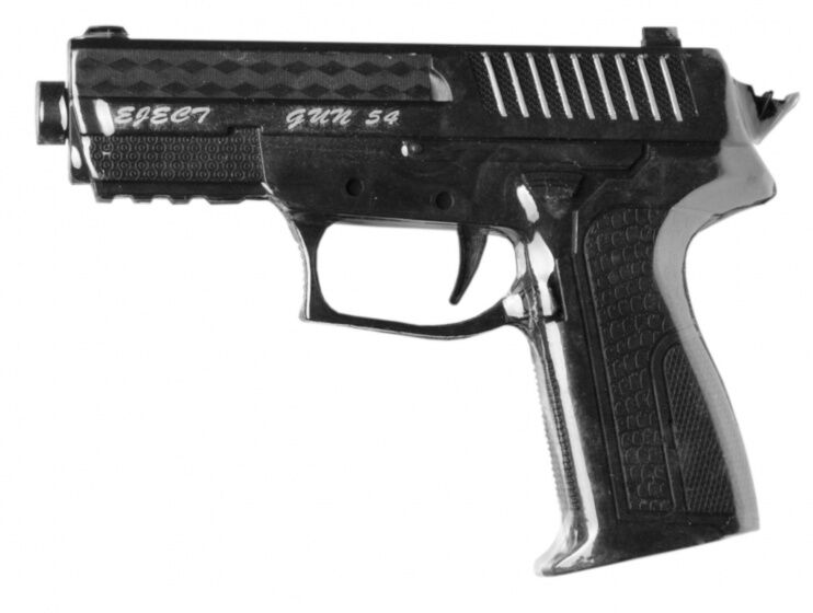 LG-Imports LG Imports detectiveset met pistool 4 delig zwart - Zwart