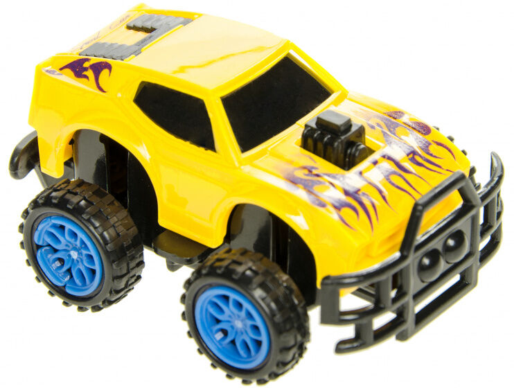 LG-Imports LG Imports monstertruck jongens 6 cm geel/blauw - Geel