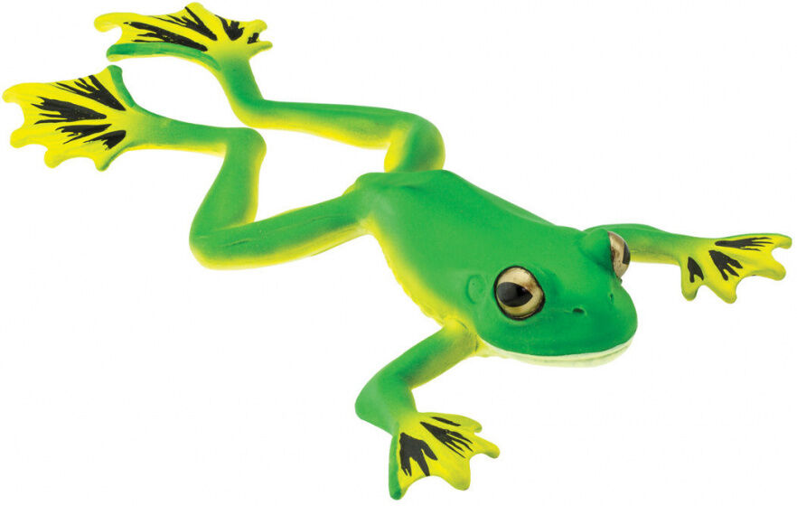 Safari speeldier kikker junior 21 cm groen - Groen