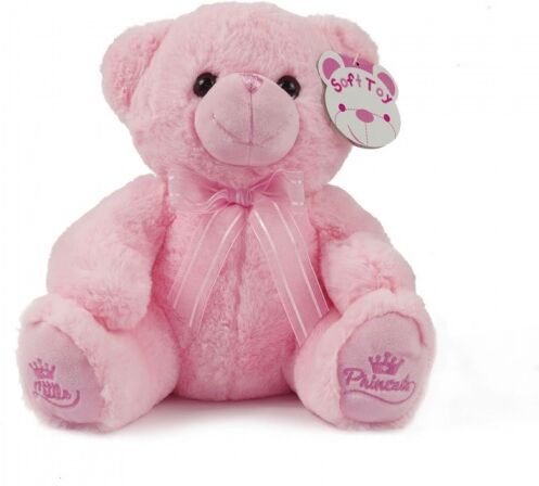 Soft Touch knuffelbeer Little Princess junior 25 cm roze - Roze