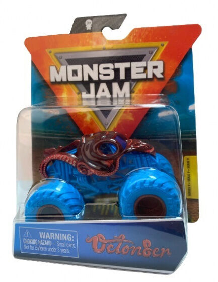 Spin Master monstertruck Monster Jam Octonder blauw/rood - Blauw,Rood