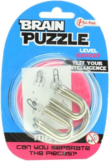 Toi-Toys Toi Toys hersenkraker Brain Puzzle expert zilver - Zilver