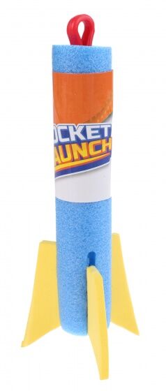 Toi-Toys Toi Toys Rocket Launch raket 15 cm blauw - Blauw