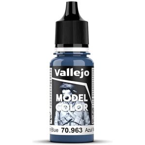 Byggesett Vallejo Model Color Medium Blue 17ml Tilsvarer 4307AP   4659AP   XF-18