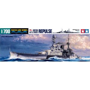 British Battle Cruiser Repulse Tamiya 1:700 Byggesett