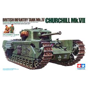 British Infantry Tank Mk.IV Churchill Tamiya 1:35 Byggesett - Mk.VII