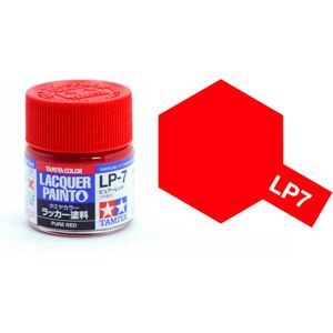 Byggesett Lakkmaling LP-7 Pure Red Tamiya 82107 - 10ml