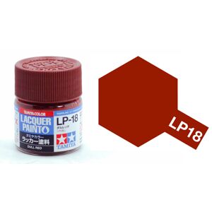 Byggesett Lakkmaling LP-18 Dull Red Tamiya 82118 - 10ml