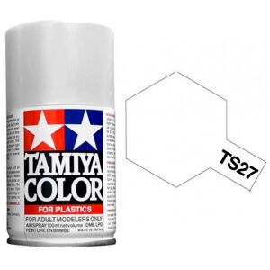 Byggesett Tamiya Airspray TS-27 Matt White Tamiya 85027 - 100ml