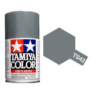 Byggesett Tamiya Airspray TS-42 Light Gun Metal Tamiya 85042 - 100ml