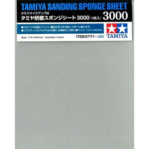 Byggesett Tamiya Sanding Sponge  - 3000 Pussesvamp P3000