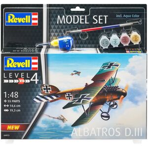 Albatros D III Model Starter Set Revell 1:48 Byggesett