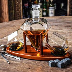 Gadgets Deluxe Diamond Decanter Set