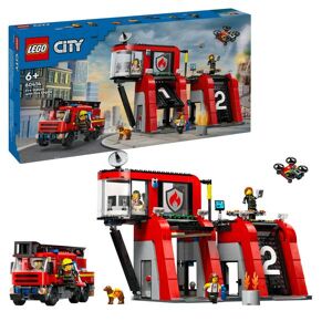 Lego City Brannstasjon Med Brannbil 6+