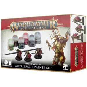 Spillglede.no | Butikk med fokus på samlekort, pokemon og tilbehør! Orruk Warclans Gutrippaz + Paints Set