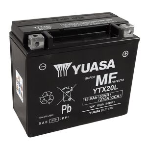 YUASA YUASA Batteri YUASA M / C Vedlikeholdsfri Fabrikk aktivert - YTX20L FA Vedlikeholdsfritt batteri