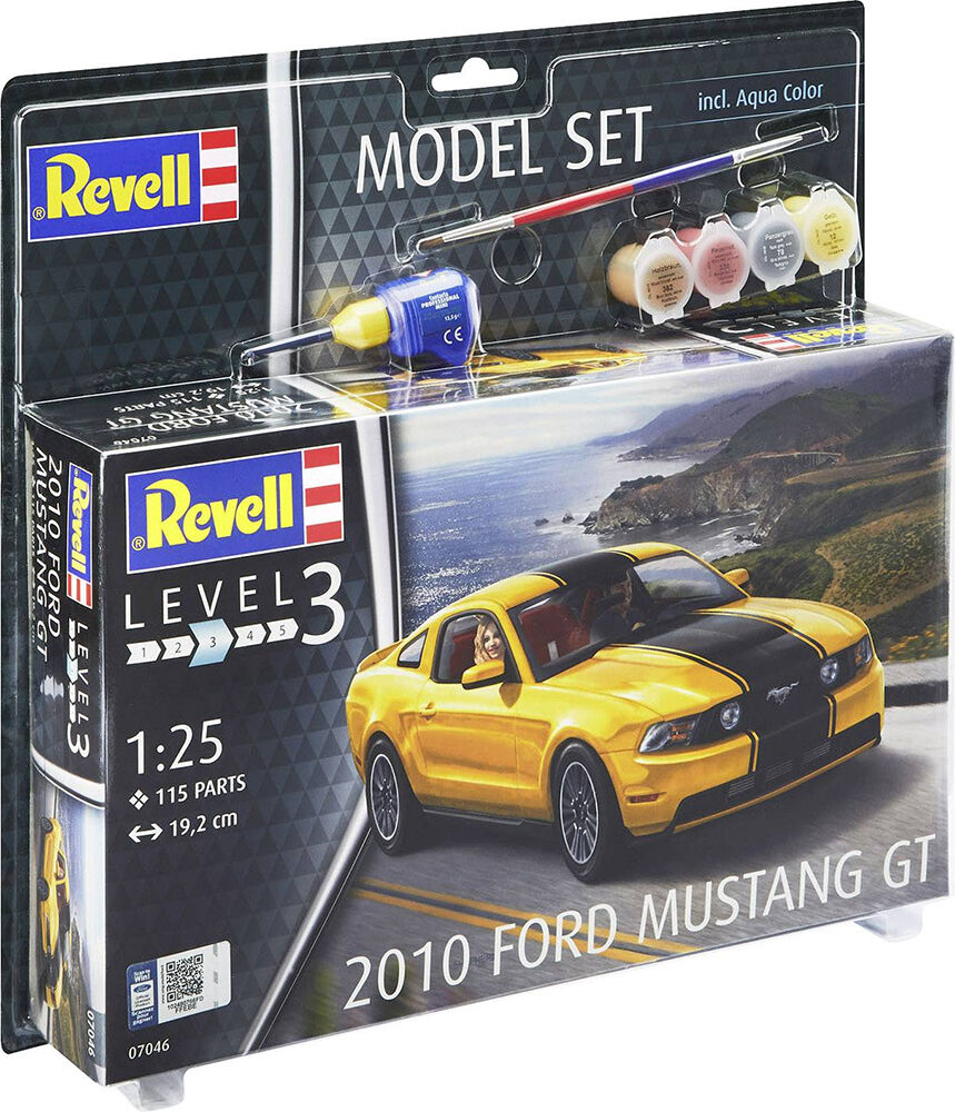 Ford Mustang GT 2010 Starter Set Revell 1:25 Byggesett