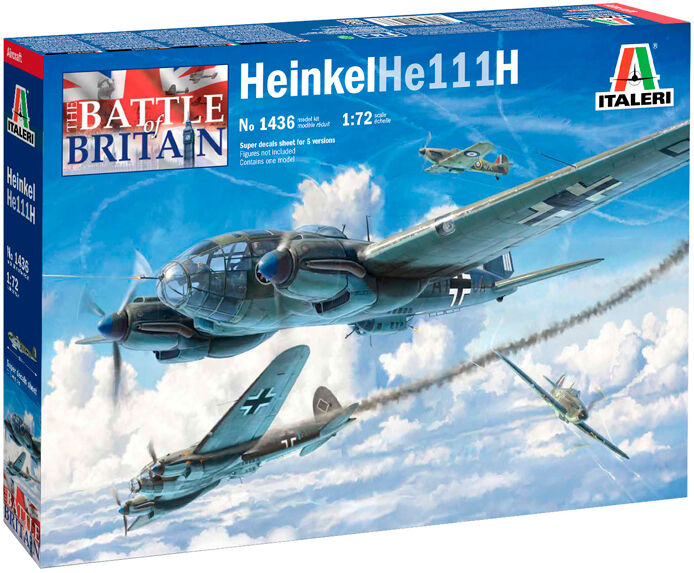 Heinkel He111H Italeri 1:72 Byggesett