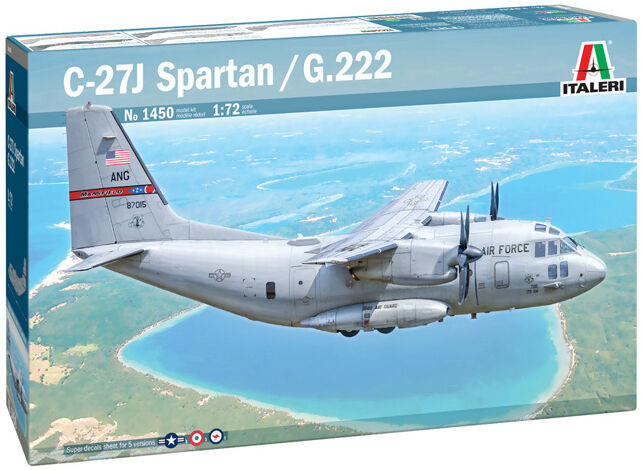 C-27J Spartan / G.222 Italeri 1:72 byggesett