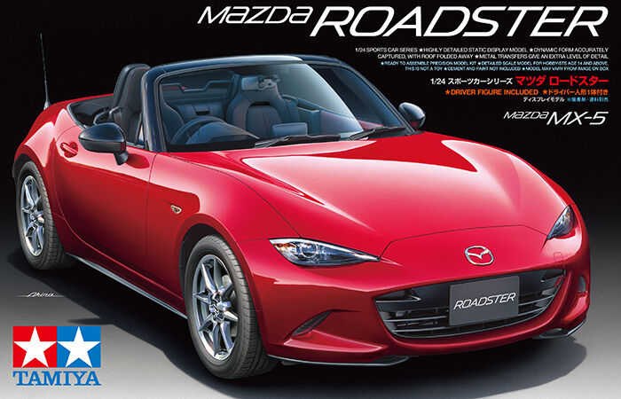 Mazda MX-5 Roadster Tamiya 1:24 Byggesett