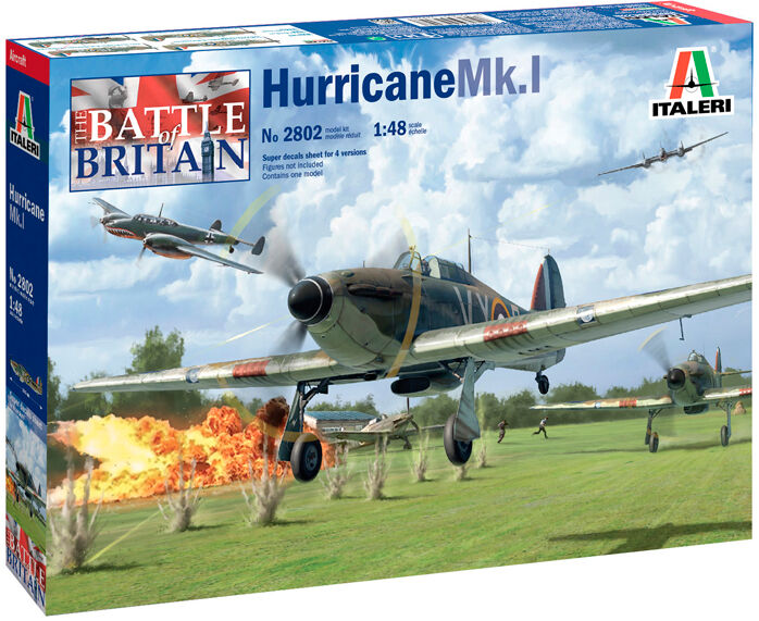 Hurricane Mk.1 Italeri 1:48 Byggesett