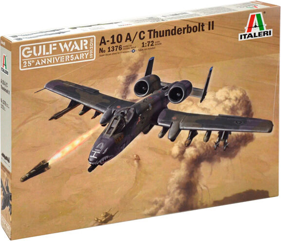 A-10 A/C Thunderbolt II Gulf War Italeri 1:72 Byggesett