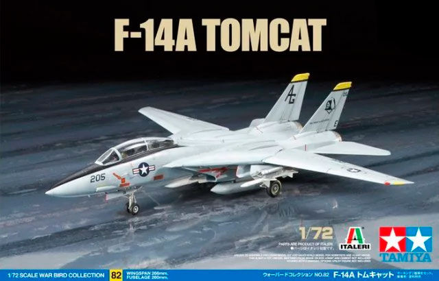 F-14 A Tomcat Tamiya 1:72 Byggesett