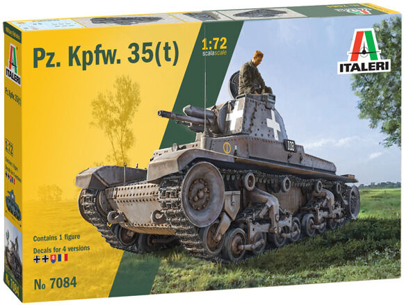 Pz. Kpfw. 35(t) Italeri 1:72 Byggesett