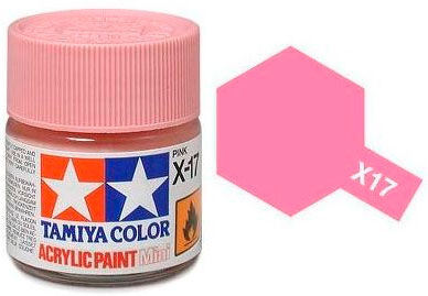 Akrylmaling MINI X-17 Pink Tamiya 81517 - 10ml