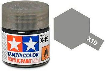 Akrylmaling MINI X-19 Smoke Tamiya 81519 - 10ml