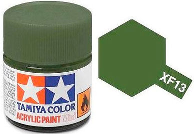 Akrylmaling MINI XF-13 JA Green Tamiya 81713 - 10 ml