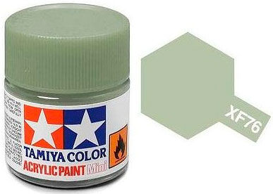 Akrylmaling MINI XF-76 Gray-Green Tamiya 81776 - 10ml