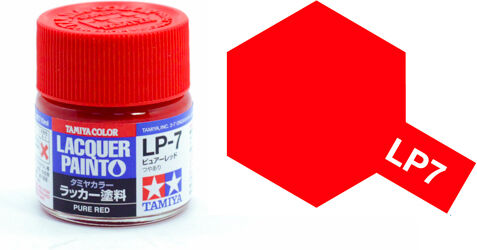 Pure Lakkmaling LP-7 Pure Red Tamiya 82107 - 10ml