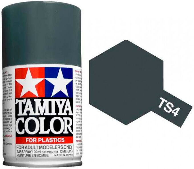 Tamiya Airspray TS-4 German Grey Tamiya 85004 - 100ml