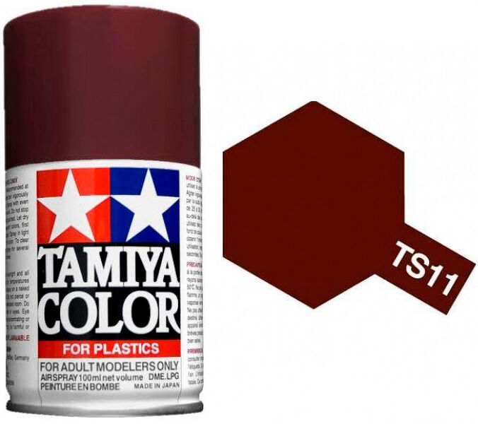 Tamiya Airspray TS-11 Maroon Tamiya 85011 - 100ml