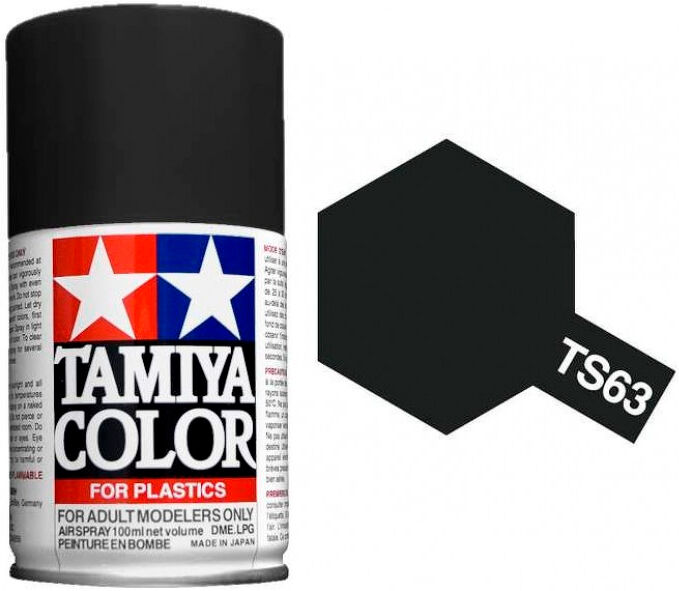 Tamiya Airspray TS-63 NATO Black Tamiya 85063 - 100ml