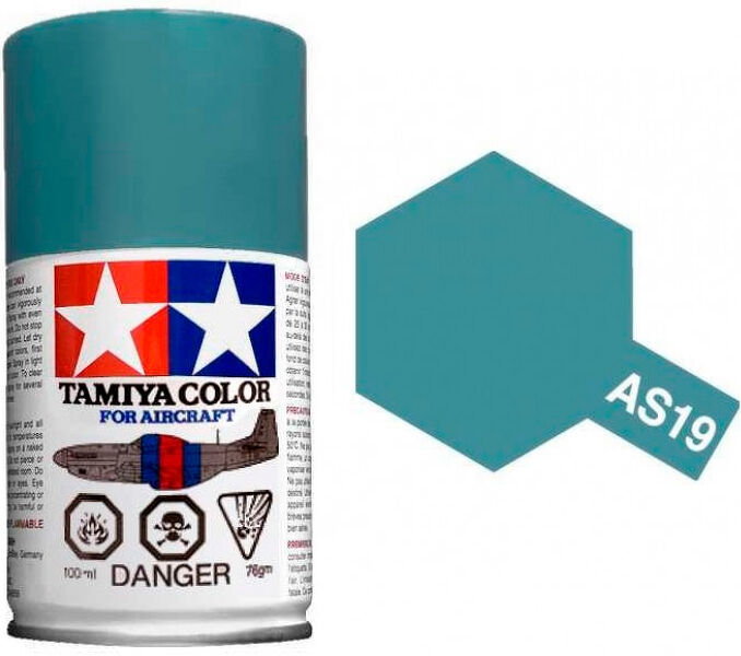 Tamiya Airspray AS-19 Intermediate Blue Tamiya 86519 - 100ml