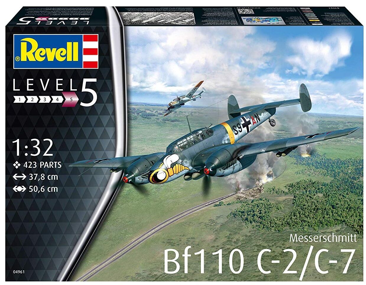 BF110 C-2/C-7 Messerschmitt Revell 1:32 Byggesett