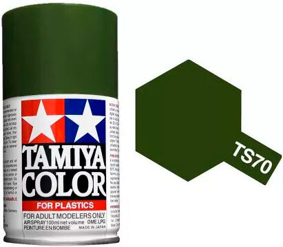 Tamiya Airspray TS-70 Olive Drab JGSDF Tamiya 85070 - 100ml