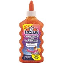 Elmers Glitterlim 177ml oransje