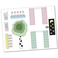 Lundby Sticker Sett Blomster