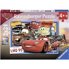 Ravensburger Puslespill 2 x 24 Deler Disney Cars