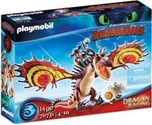 Playmobil 70731 Playmobil Dragon: Snotlout og Hookfang