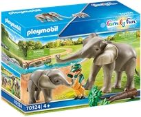 Playmobil 70324 Playmobil Elefantinhengning