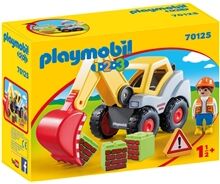 Playmobil 70125 Playmobil 1.2.3 Gravemaskin