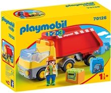 Playmobil 70126 Playmobil 1.2.3 Lastbil med Tippeflak