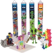 Plus Plus Plus-Plus Character Tube and Baseplate Bundle