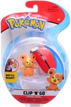 Pokémon Pokemon Clip 'N Go Teddieursa & Poké Ball