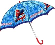 Spiderman Paraply Blå