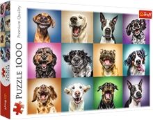 Trefl Puslespill 1000 deler - Funny dogs